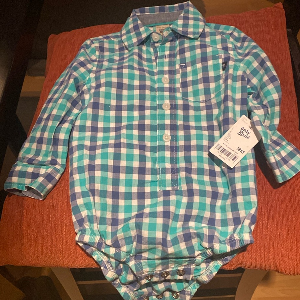 Baby striped Onesie shirt
